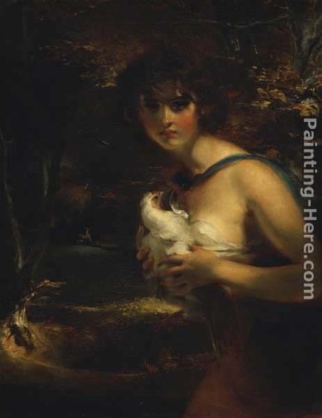 A Gypsy Girl painting - Sir Thomas Lawrence A Gypsy Girl art painting